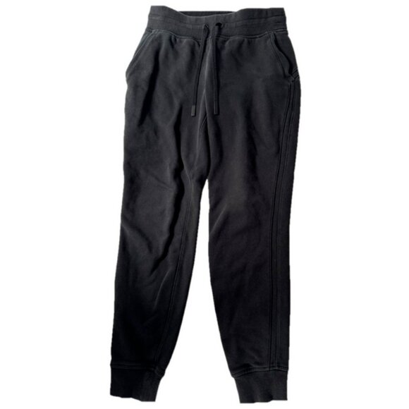 Lululemon Athletica Scuba Black High-Rise 7/8 Jogger Pants Capri Sweats Size 6 - Picture 4 of 15
